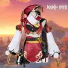 Genshin Impact Yanfei Game Suit esteticism Uniform Yan Fei Cosplay Costumes Halloween Carnival Party Outfits for Women Dress Y0903