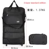 Duffel Tassen Draagbare Reistas Rolling Air Roller Expandable Oxford Doek Bagage met Wiel Nacht Overnachting