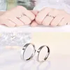 Anello di moda stile semplice luna sole regolabile coppia di anelli alla moda per ragazze ragazzi gioielli regalo di compleanno