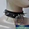 Fashion Sexy Handmade Leather Choker Belt Punk Goth Collar Harajuku Necklace Round Club Party Torques Chokers Factory price expert design Quality Latest Style