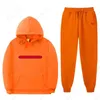 Tvådelade byxor Kvinnor 11 färger Klassiskt bokstavsmönstertryck Unisex sweatsuits Höstdräkter Mode träningsoveraller