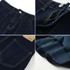 Jupes 2022 mode décontracté bleu Denim jupe printemps automne a-ligne longue Maxi pour les femmes taille haute jean