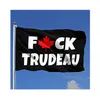 Trudeau Flags 3X5FT Striscioni da esterno in poliestere 100D Colori vivaci di alta qualità con due occhielli in ottone