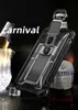 Fashion Armor Anti-Shock Phone Fodral TPU + PC + Metal 3 i 1 Back Cover Kickstand Case för iPhone 13 12 Mini 11 Pro Max XS 8 7Plus 6s 50st