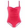 بالإضافة إلى حجم المايوه النساء الأحمر التخسيس ملابس السباحة مثير بدلة السباحة الكلاسيكية momokini الصيف الشاطئ الاستحمام 210611