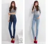 Fashion Women Denim Pants Elastic High Waist Skinny Stretch Jean Female Spring/Autumn Jeans Feet Pantalones Mujer Plus Size 210708