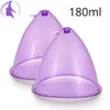 180ML Cups For Breast Enhance Butt Lifting Vacuum Pump System Lymph Detox Tightening Beauty