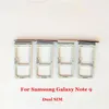 Dual Single SIM -kortfack för Samsung Galaxy Note 9 N960 Läsarhållare Sim Slot ersättningsdelar