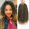 Bomb Twist Crochet Hair 14 pouces Spring Twist Tressage Passion Twist Pré-boucle Crochet Synthétique Extension de Cheveux Fluffy Twisted Dreadlocks Cheveux pour Femmes LS02