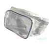 2021 Saco de cintura Mulheres Homens Unisex PVC Clear Fanny Packs Ombro Zipper Beach Sport Travel Sacos ao ar livre