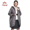 Veste d'hiver femmes fermeture éclair à capuche grande taille femme manteau automne 5XL vêtements solide chaud parka vêtements AM-2075 210916