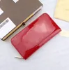 Women Purse Top Quality Ladies Long Folding Wallet Pu Patent Leather Cute Coin Bag Women's Credit Card Holder