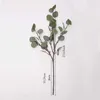 DIY flores Summer Autumn Handmade Artificial Plastic Plants Eucalyptus Tree Branches Home Wedding Hotel Party Leaves Grass A1740 Y0728