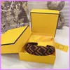 Designer-Stirnband Designer-Accessoires Haarreifen F Letters Headwrap Woman Brown Headwraps Luxurys Designer Jewelry D221126F