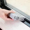 Window Groove Cleaning Brush Hand-Held Crevice Cleaner Tools Fixed Brush Head Design Schuren Pad Materiaal Venster Dia's en Gaten DAW32