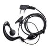 Universal Två vägar Ham Radio Earpiece för Baofeng BF-888S UV5R Walkie Talkie 992 Unilateral Ear Phone K-Plug