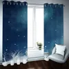 STYLE EUROPECTY Rideau 3D Sky Sky Fashion Blackout sur la fenêtre Enfants Garçon Room Corttinas