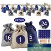 24 pçs / lote Natural Burlap Linho Jute Drawstring Gift Bags Sacos Favores Favores Saco De Embalagem Doces Doces Sacos De Presente Festa Fontes De Fábrica Preço de Fábrica Qualidade