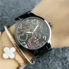 Brand Watch Women Girl Colorful Crystal Big Letters Style Metal Steel Band Quartz Wrist Watches GS 71552352