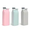 600ml Collapsible Silicone Water Cup Portable Bottle Large Capacity Milk Outdoor Sports Travel 210423