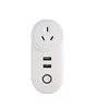 USB ładowarki gniazdo Wi -Fi inteligentna wtyczka bezprzewodowa gniazdo elektryczne zdalne sterowanie timer ewelink Alexa Google HOMEA402962918