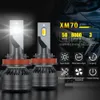 K9 Tri-color Car LED Light High and Low Beam Brittleness Headlight Color Changing Lamp H7 H4 Led Lighting 8000LM