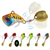 3D Eyes Rotating Metal VIB Vibration Bait Spinner Spoon Lure Jigs Trout Crap Fishing Hook Hard Tackle Fishing Lures