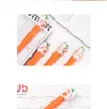 50st Gel Pennor 1st Lovely Creative Cartoon Carrot för Kids Novelty Gift Koreansk Stationery Office School Supplies