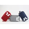 New Portable JL Small Wallet Outdoor Sports Two Zipper Pockets Golf Ball Marker Key Handbag waterproof Bag 201022