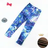 Girls Warm Tights Footprint Kids Thick Pants Elastic Waist Leggings For Children'S Trousers Winter Baby Clothes 210625