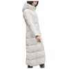 Kvinnors Down Parkas Womens Tjockad Overcoat Varm Vinter Hoodie Full Zipper Solid Färg Slim Lång Outwear Coat Jacka med Ficka