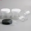 Nouveau 20 x 180 ml vides clairs contenants de pots en PET avec couvercles en plastique 6 oz transparent en plastique cosmétique Contaier sealgood