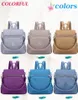 HBP Fiore sulla nuova borsa da donna casual zaino borsa in nylon antifurto borsa in nylon antispruzzo 2022 borse da donna moda grigio fumo