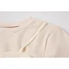 白いTシャツパッチワークドレス女性夏の韓国風のカジュアルOネック半袖Vドレープドレスレディース210515