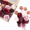 Artificial Flowers Box Set for DIY Wedding Bouquets Centerpieces Arrangements Party Baby Shower Home Decorations