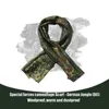 Protezione solare Sciarpa a rete sportiva Camouflage all'aperto Foulard quadrato Traspirante Asciugatura rapida Anti Calore ultravioletto Pre Cappellini da ciclismo Maschere