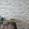 Wallpapers Modern Vintage 3D Brick Roll Personalized Wall Paper For Coofee Barber Shop Room Walls Contact Papier Peint