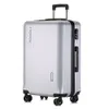 수하물 20 24 Universal Wheel Trolley Case 남성 및 여학생 지퍼 슈트 여행 기숙사 당김 Case264S