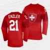 Switzerland Women's Hockey Ida 2022 Winter Home Jersey Alina Marti Saskia Maurer Caroline Spies Lutz Phoebe Staenz Keely Moy Rahel Enzler Nicole Bullo Noemi Ryhner