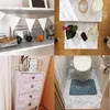 Väggklistermärken 10 m selfadhesive vattentät marmor klistermärke skrivbord rum badrum kök väggar hem dekor tapet6071388