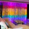 3M USB arc-en-ciel chaîne lumière LED fée guirlande rideau lumière pour fête de vacances nouvel an décoration de noël maison chambre lampe