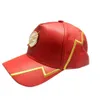 Mannen Dames Cartoon Strips Casual Baseball Cap Outdoor Hoeden Verstelbaar De Flash Hat Rood Q0911