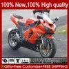 Full Bodys for Kawasaki Ninja ZX 6R 600CC 6 R ZX636 ZX600C ZX6R 05 06 هيكل السيارة 7NO.72 ZX 636 ZX-600 ZX-636 600 CC 05-06 ZX600 ZX-6R 2005 2006 OEM FALTINGS KIT لامع برتقالي