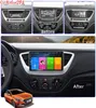 Android Car DVD-spelare för Hyundi Verna Solaris 2012-2018 Multimedia Stereo Navigation GPS Radio Auto