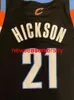 100% сшитый редкий JJ Hickson Basketball Jersey Mens Mens Women Youth Mold Number Name Jerseys xs-6xl