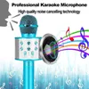 WS858 Портативный Bluetooth караоке DJ Микрофон Беспроводной профессиональный динамик Home KTV Руночный микрофон