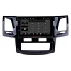 Lettore di navigazione GPS per auto dvd touch screen da 9 pollici Android 10 per Toyota Fortuner Hilux 2008-2014 con supporto USB DVR SWC