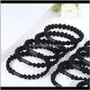 Other Aessories Fashion Aessoriesheaddress Headband Black Mixed Color High Elastic Rubber Band Round Headdress Womens Simple Makeup Hairband
