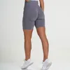 Yoga Outfit Nvgtn Running Sports Workout Shorts Women039s Cintura Alta Ginásio Mulheres Leggings Sem Costura Fitness Esporte Sportswear5317248