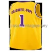 Personnalisé Kentavious Caldwell-Pope # 1 Jersey Cousu Hommes Femmes Jeunes Maillots de Basketball XS-6XL